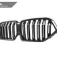 AutoTecknic Dual-Slat Carbon Fiber Front Grille - G06 X6 LCI