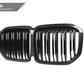 AutoTecknic Dual-Slats Dry Carbon Front Grille - G07 X7 Pre-LCI