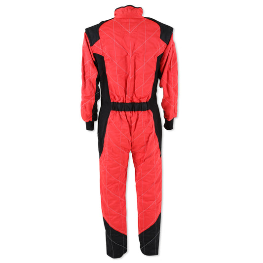 RaceQuip Red Chevron-5 Suit SFI-5 - Medium Tall