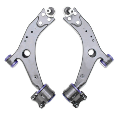 Superpro 05-11 Ford Focus  LS/LT/LV Volvo S40/V50 and C70/18mm Front Lower Control Arm Assembly Kit - Graveyard Performance