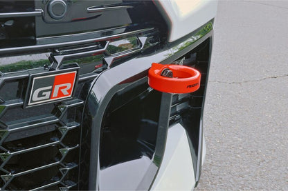 PERRIN 23-26 Toyota GR Corolla Front Tow Hook - Red - Graveyard Performance