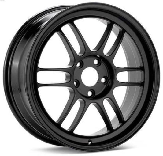 Enkei RPF1 18x8.5 5x114.3 40mm Offset 73mm Bore Black Wheel G35/350z