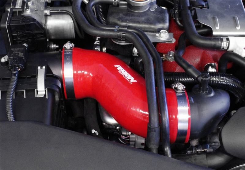 PERRIN 02-07 Subaru WRX/STi AFTA-MAF Intake Tube Air-Box to Inlet Hose - Red - Graveyard Performance