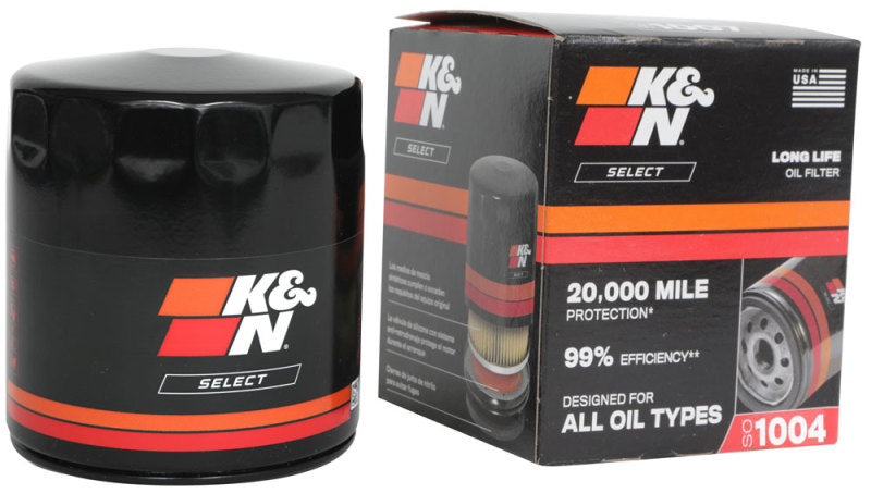 K&N 19-23 Genesis G70 2.0L L4 / 21-23 Hyundai Elantra Hybrid 1.6L L4 Spin-On Oil Filter - Graveyard Performance