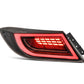 AlphaRex 22-24 Toyota GR86 LUXX LED Taillights Black Smoke