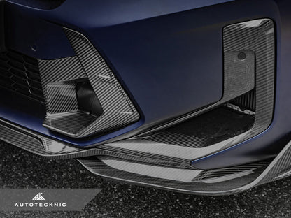 AutoTecknic Dry Carbon Front Bumper Air Vent Set - F97 X3M LCI | F98 X4M LCI - Graveyard Performance