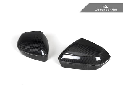 AutoTecknic Dry Carbon Fiber Mirror Cap Set - G60 5-Series | G70 7-Series - Graveyard Performance