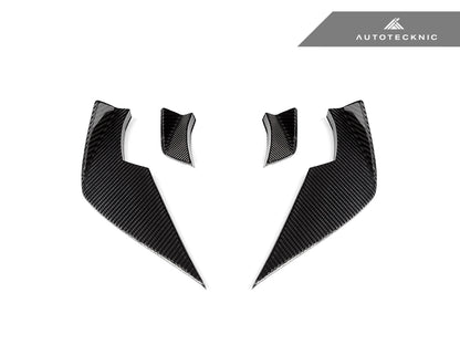 AutoTecknic Dry Carbon Corsa Canard Set - G80 M3 | G82 M4 - Graveyard Performance
