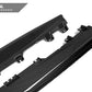 AutoTecknic Carbon Fiber Side Skirt Extension Set - F96 X6M | G06 X6