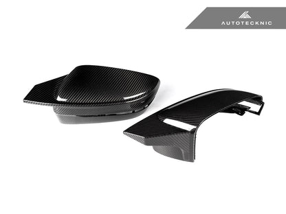AutoTecknic G8X Style M-Inspired Version II Dry Carbon Mirror Covers - G42 2-Series - Graveyard Performance