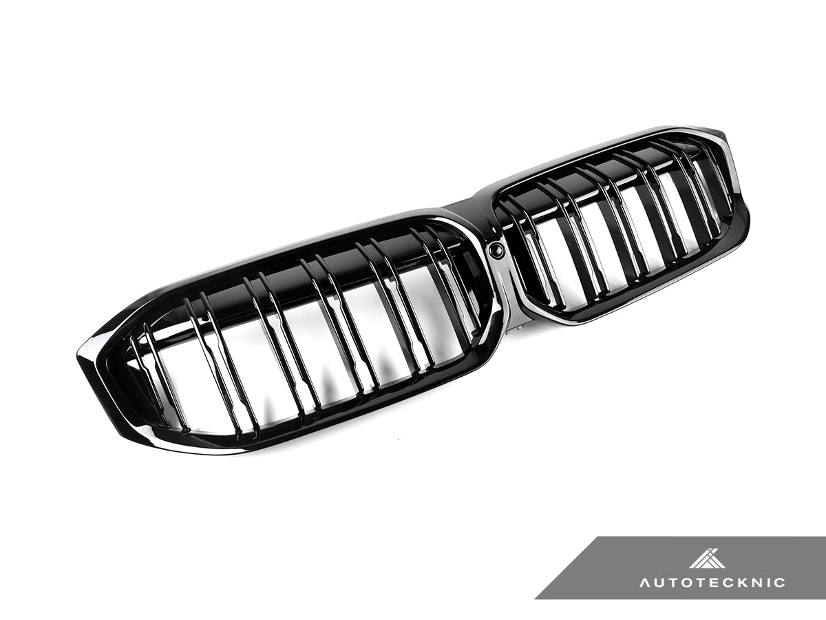 AutoTecknic Dual-Slats Gloss Black Front Grille - G20 3-Series LCI - Graveyard Performance