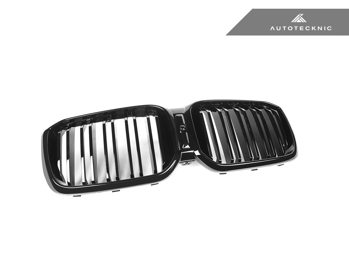 AutoTecknic Dual-Slats Gloss Black Front Grille - G01 X3 | G02 X4 LCI - Graveyard Performance