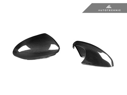 AutoTecknic Replacement Dry Carbon Mirror Covers - Toyota GR86 | Subaru BRZ 2022-Up - Graveyard Performance