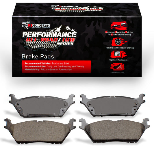 R1 15-21 Lincoln Navigator Rear Off-Road/Tow Brake Pads
