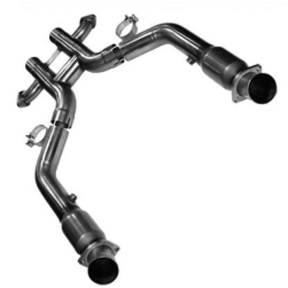 Kooks 12-13 Ford Mustang GT 5.0L 4V -302 Boss Edition 3in x 2 3/4in OEM Cat H Pipe SS - Graveyard Performance