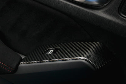 OLM LE Carbon Fiber Window Switch Panel Covers (Set of 4) - 2022+ FL Honda Civic / FL5 Type R - Graveyard Performance