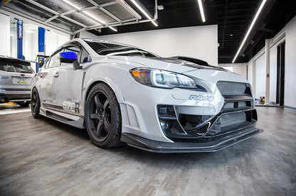 OLM OE Style Mirror Cover with Turn Signal Cutout (Lapis Blue) - 2015+ WRX / STI / 15-17 Crosstrek - Graveyard Performance