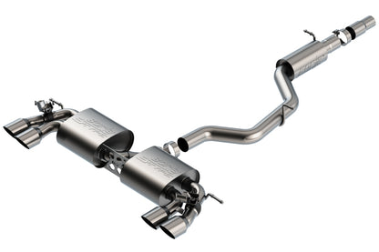 Borla 18-19 VW Golf R MK7.5 2.0L S-Type CatBack Exhaust w/ Resonator - Graveyard Performance