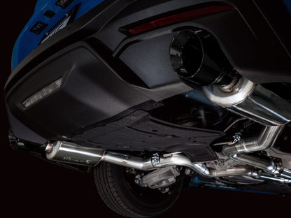 AWE 2024 Ford Mustang GT Fastback S650 RWD Touring Catback Exhaust w/ Dual Diamond Black Tips - Graveyard Performance
