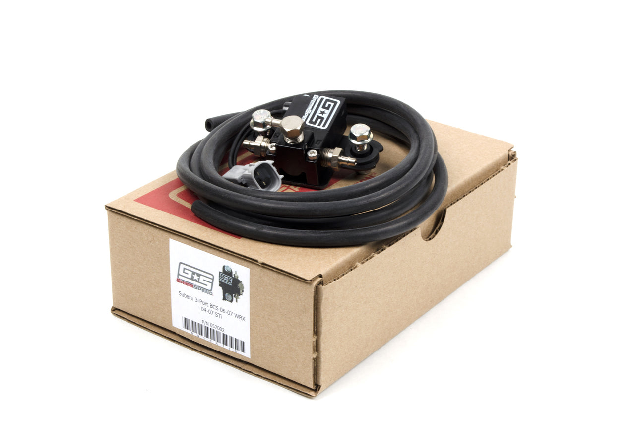 GrimmSpeed Boost Control Solenoid For Subaru 06-07 WRX 04-07 STI 04-08 FXT - Graveyard Performance
