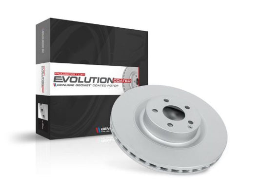 Power Stop 14-16 BMW 228i Rear Evolution High Carbon Geomet Coated Rotor