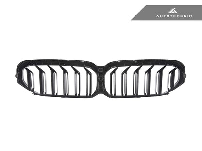 AutoTecknic Dry Carbon Fiber Dual-Slats Front Grilles - G30 5-Series LCI - Graveyard Performance