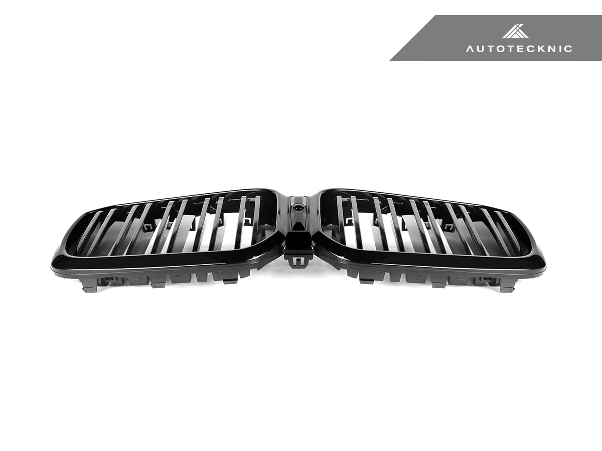 AutoTecknic Dual-Slats Gloss Black Front Grille - G01 X3 | G02 X4 LCI - Graveyard Performance