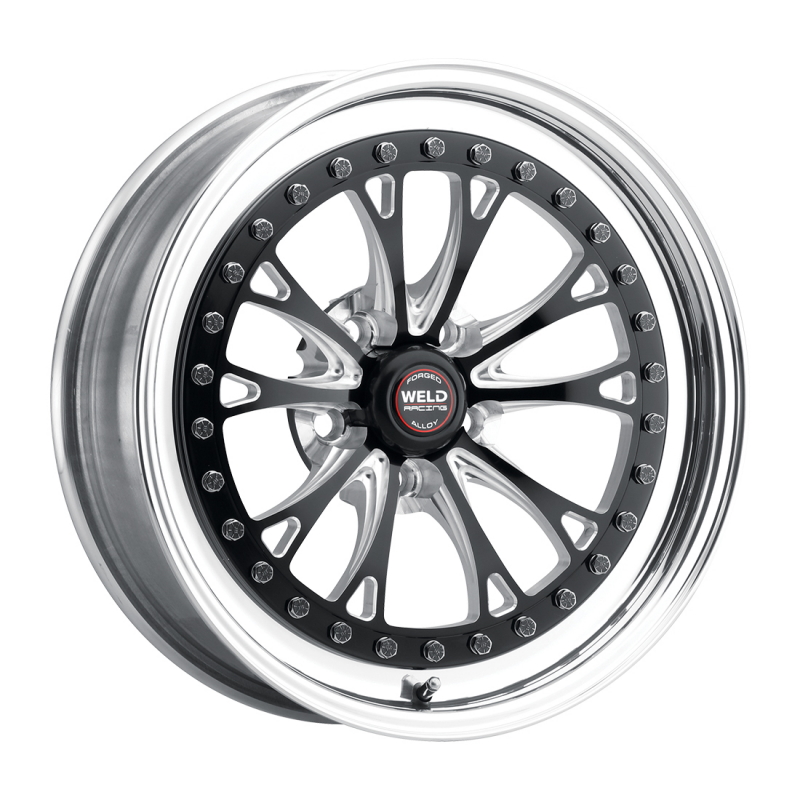Weld Vitesse 17x5 / 5x4.75 BP / 2.2in. BS Black Wheel - High Pad - Graveyard Performance