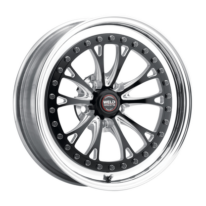 Weld Vitesse 17x5 / 5x4.75 BP / 2.2in. BS Black Wheel - High Pad - Graveyard Performance