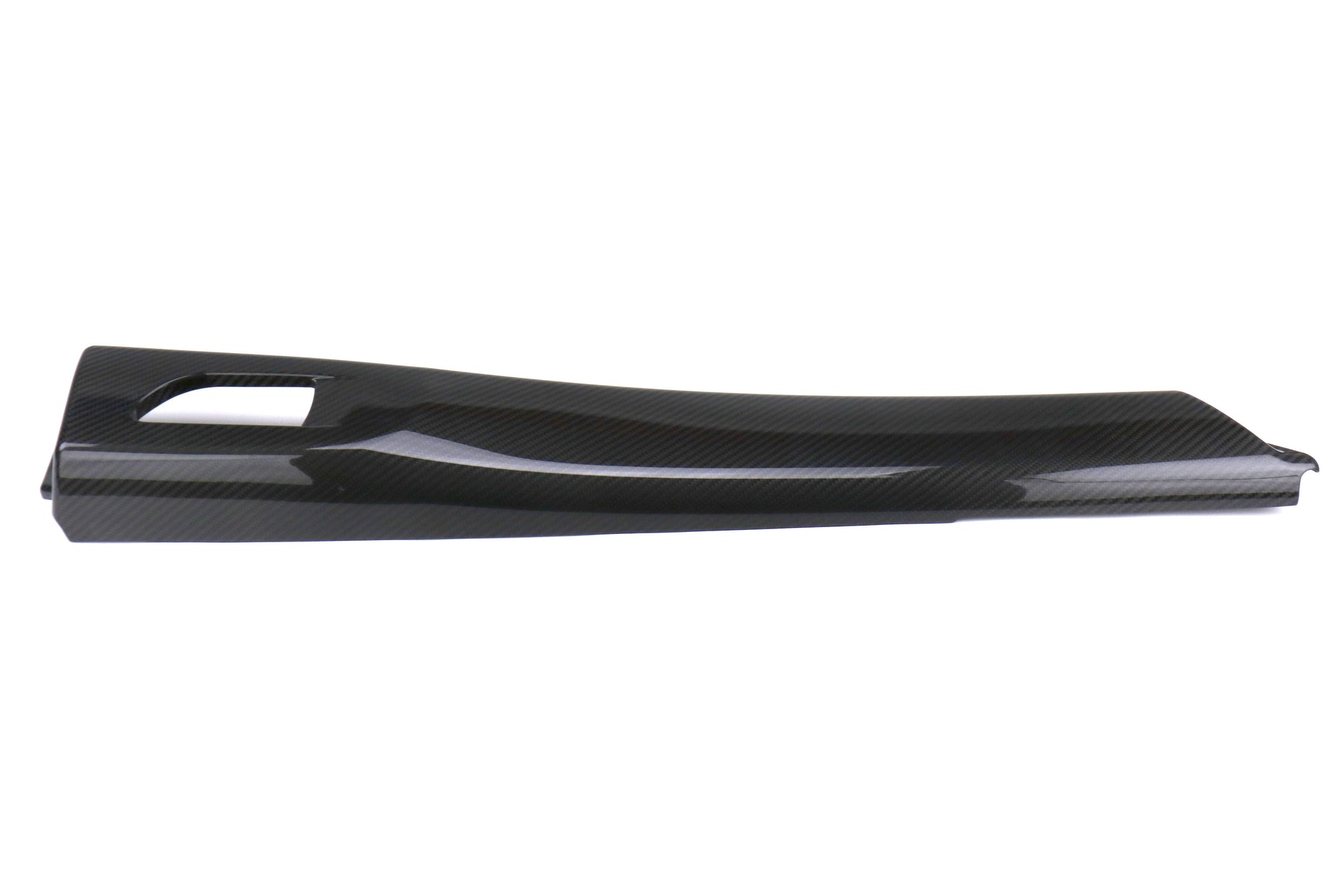 OLM LE Dry Carbon Fiber Rear Door Trim Upper Panels - 2015-2021 Subaru WRX / STI - Graveyard Performance