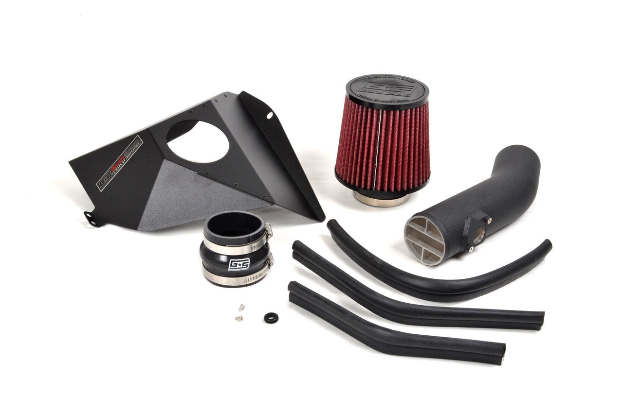 GrimmSpeed StealthBox Cold Air Intake Red For Subaru 15-21 STI