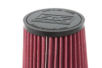 GrimmSpeed StealthBox Cold Air Intake Red For Subaru 15-21 STI