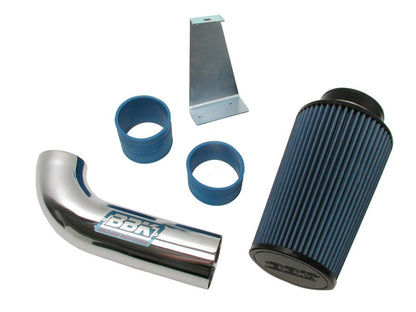 BBK 86-93 Mustang 5.0 Cold Air Intake Kit - Standard Style - Chrome Finish - Graveyard Performance