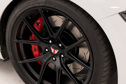 DBA 13-14 Chevrolet Corvette C7-Base Model Front T3 4000 Series Uni-Directional Rotor - Graveyard Performance