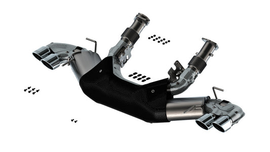 Borla 20-23 Chevy Corvette 6.2L V8 AT w/o NPP 3in S-Type Catback Exhaust - Graveyard Performance