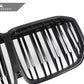AutoTecknic Dual-Slats Dry Carbon Front Grille - G07 X7 Pre-LCI