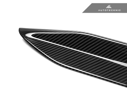AutoTecknic Dry Carbon Rear Fin Set - F96 X6M | G06 X6 - Graveyard Performance