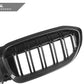 AutoTecknic Dry Carbon Fiber Dual-Slats Front Grilles - G20 3-Series Pre-LCI