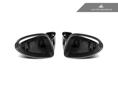 AutoTecknic Replacement Dry Carbon Mirror Covers - Porsche 958.2 Cayenne - Graveyard Performance
