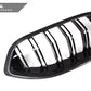 AutoTecknic Dry Carbon Dual-Slats Front Grille - F91/ F92/ F93 M8