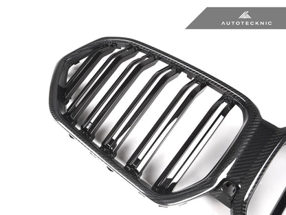 AutoTecknic Dual-Slats Dry Carbon Front Grille - G06 X6 Pre-LCI - Graveyard Performance