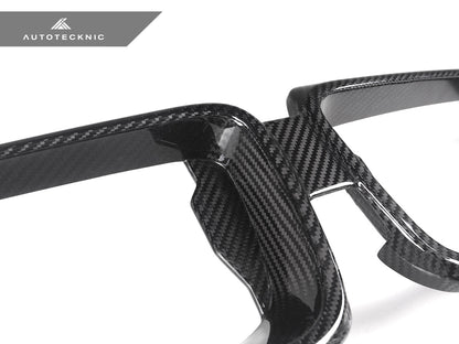AutoTecknic Replacement Dry Carbon Grille Surround - G42 2-Series - Graveyard Performance