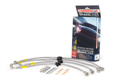 Goodridge 02-06 Acura RSX Type S Stainless Steel Brake Line Kit - Graveyard Performance