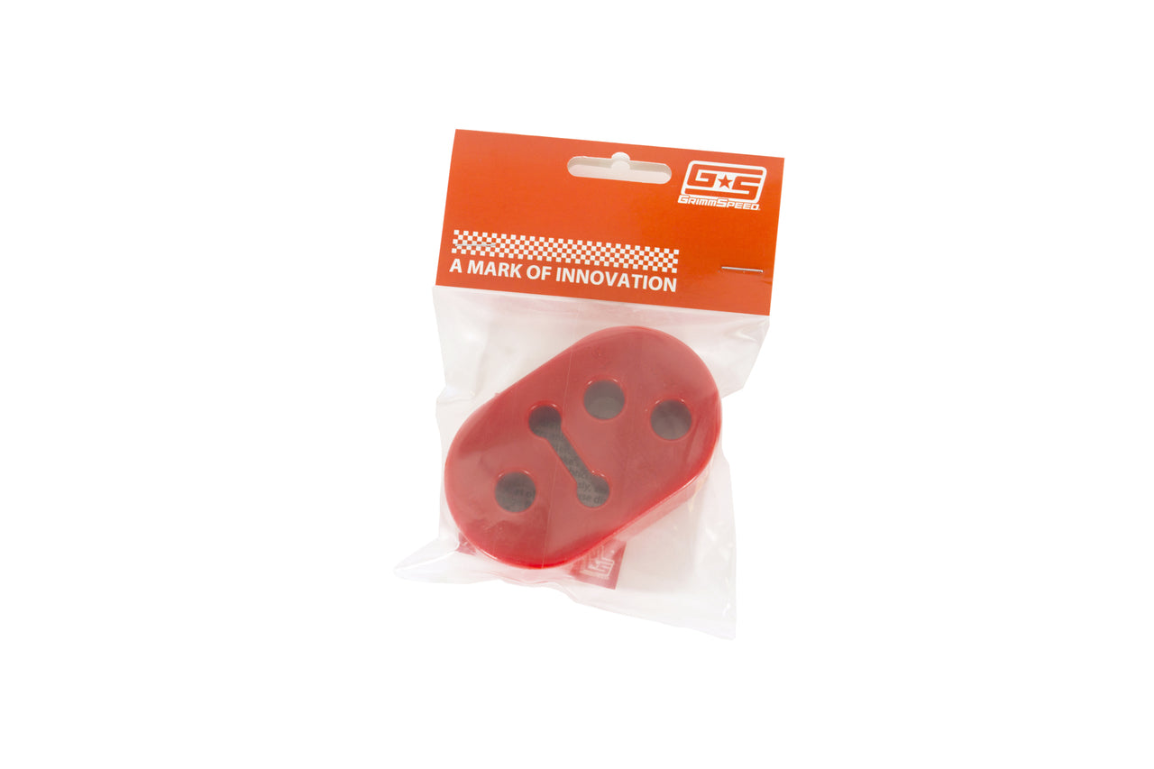 GrimmSpeed Polyurethane Exhaust Hanger 12mm Two Position For Subaru Universal Single - Graveyard Performance