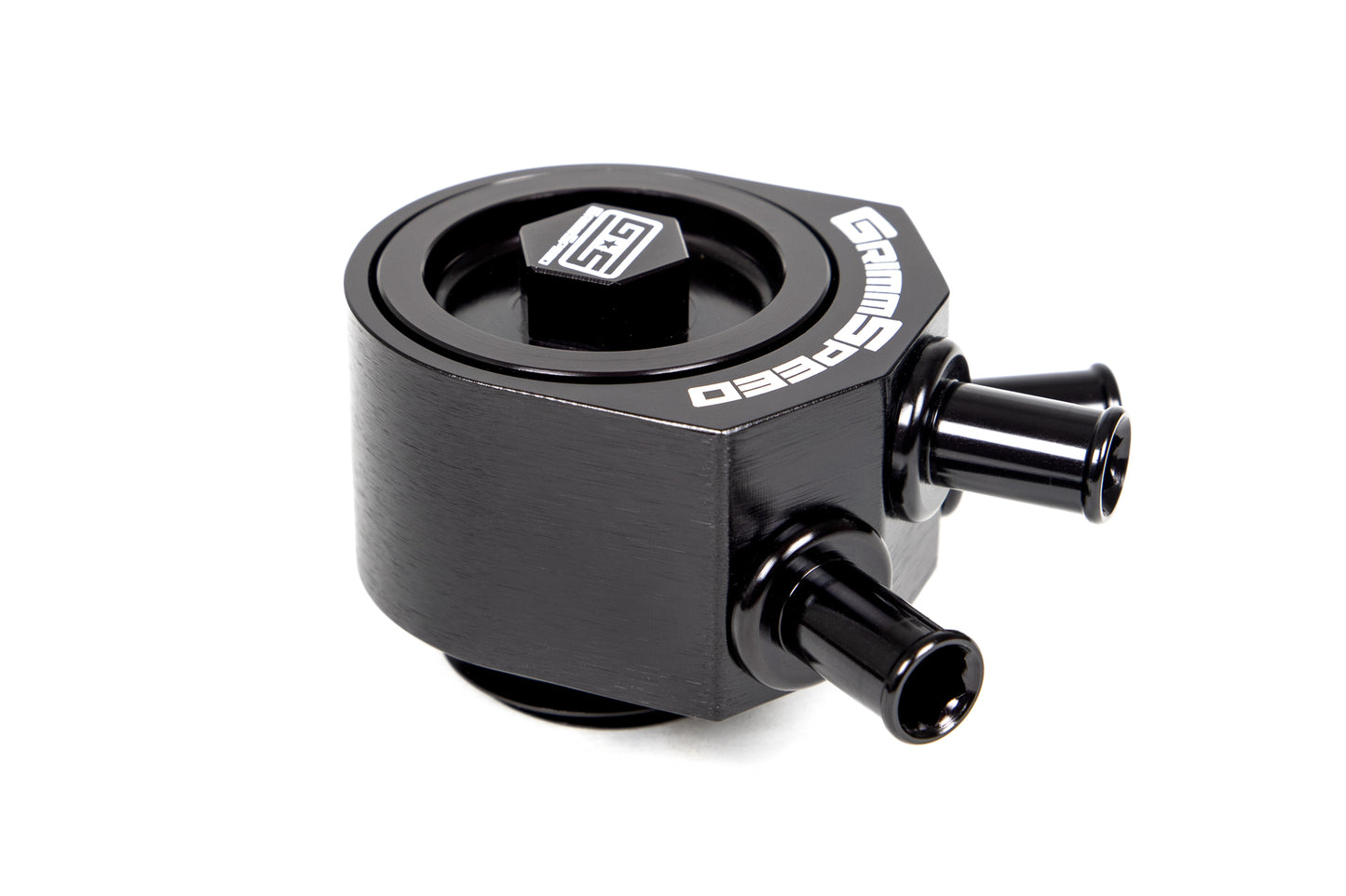 GrimmSpeed Air/Oil Separator Red Subaru 02-07 WRX 04-21 STI 04-08 FXT - Graveyard Performance