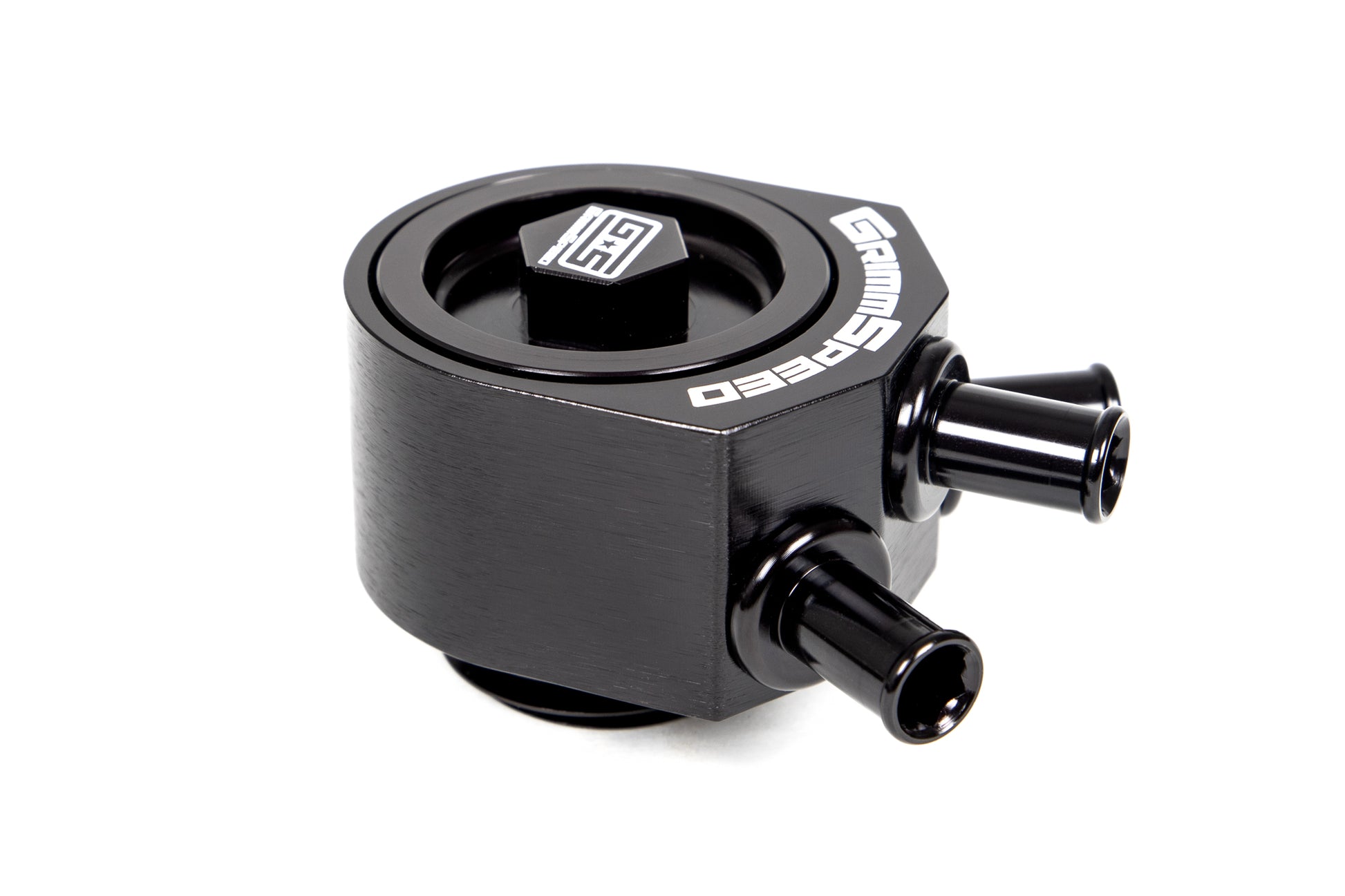 GrimmSpeed Air/Oil Separator Red Subaru 02-07 WRX 04-21 STI 04-08 FXT - Graveyard Performance
