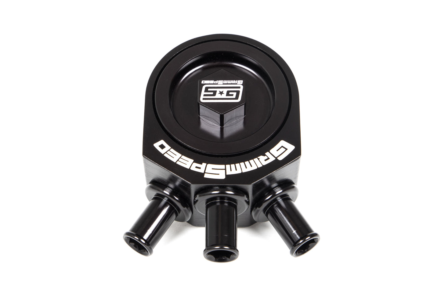 GrimmSpeed Air/Oil Separator Red Subaru 02-07 WRX 04-21 STI 04-08 FXT - Graveyard Performance