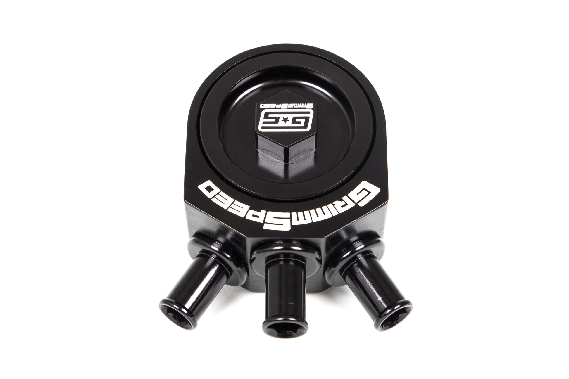 GrimmSpeed Air/Oil Separator Red Subaru 02-07 WRX 04-21 STI 04-08 FXT - Graveyard Performance