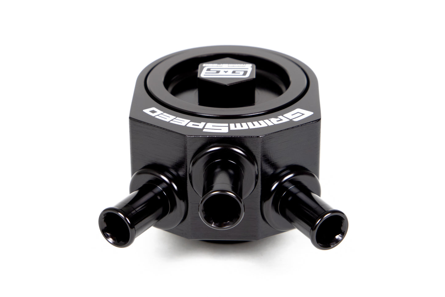 GrimmSpeed Air/Oil Separator Red Subaru 02-07 WRX 04-21 STI 04-08 FXT - Graveyard Performance
