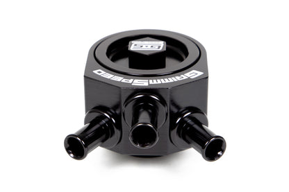 GrimmSpeed Air/Oil Separator Red Subaru 02-07 WRX 04-21 STI 04-08 FXT - Graveyard Performance